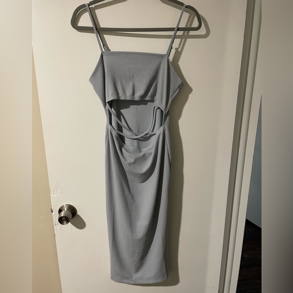 Long tank bodycon dress